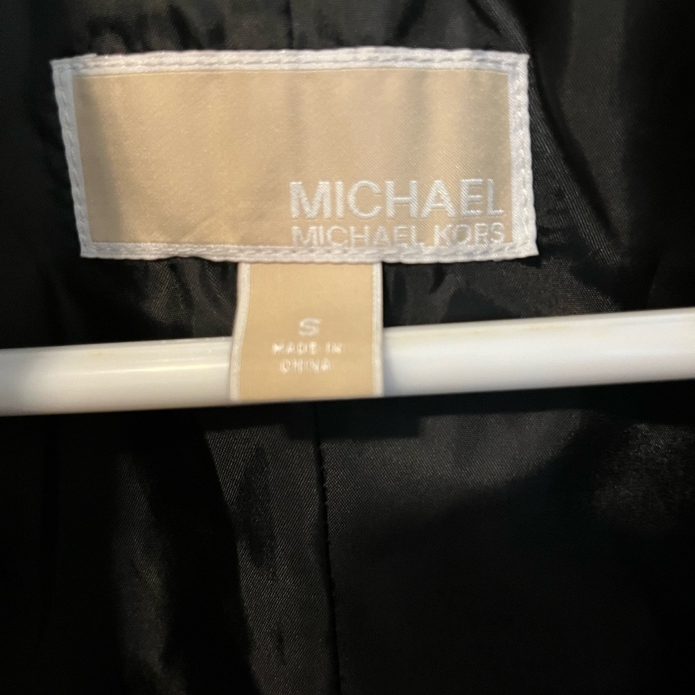 Michael Kors leather moto jacket - Picture 3 of 6